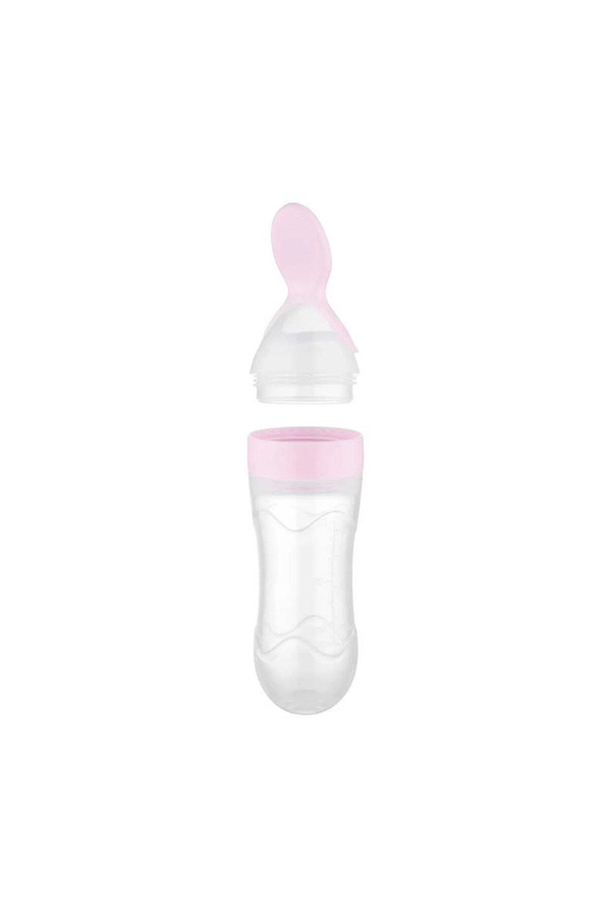 Babyjem Sıkmalı Kaşık Pembe 806