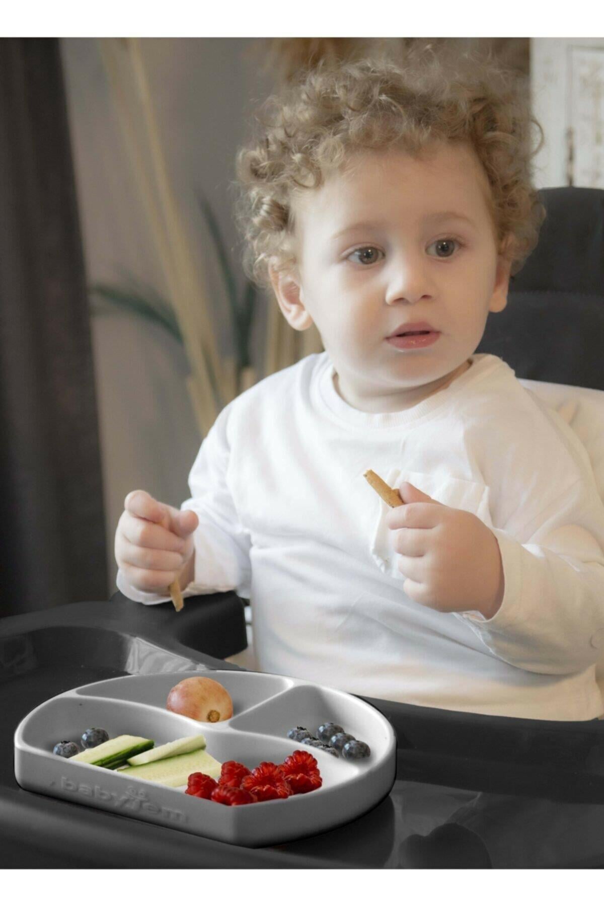 Babyjem Silikon Tabak Gri 715