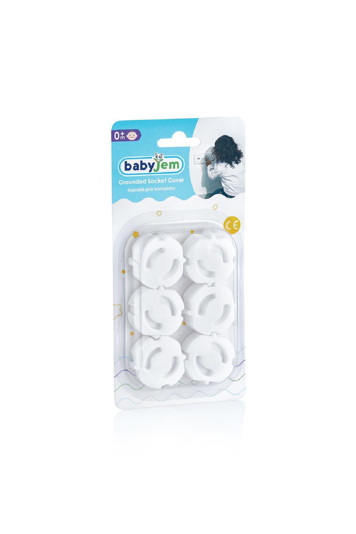 Babyjem Topraklı Priz Koruyucu 056