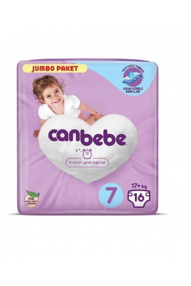 Canbebe Bebek Bezi 7 Numara 16 Adet Xxl Jumbo Paket