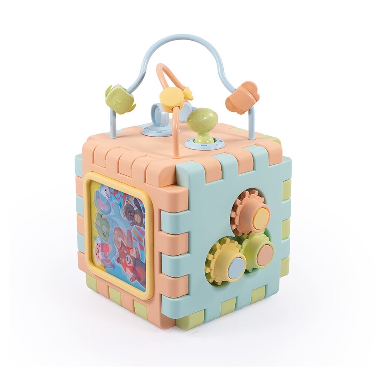 Dolu 2 In 1 Eğitici Küp Ve Puzzle