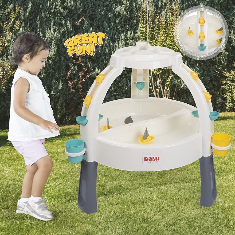 Dolu Eğlenceli Çeşme Kum Ve Su Masası