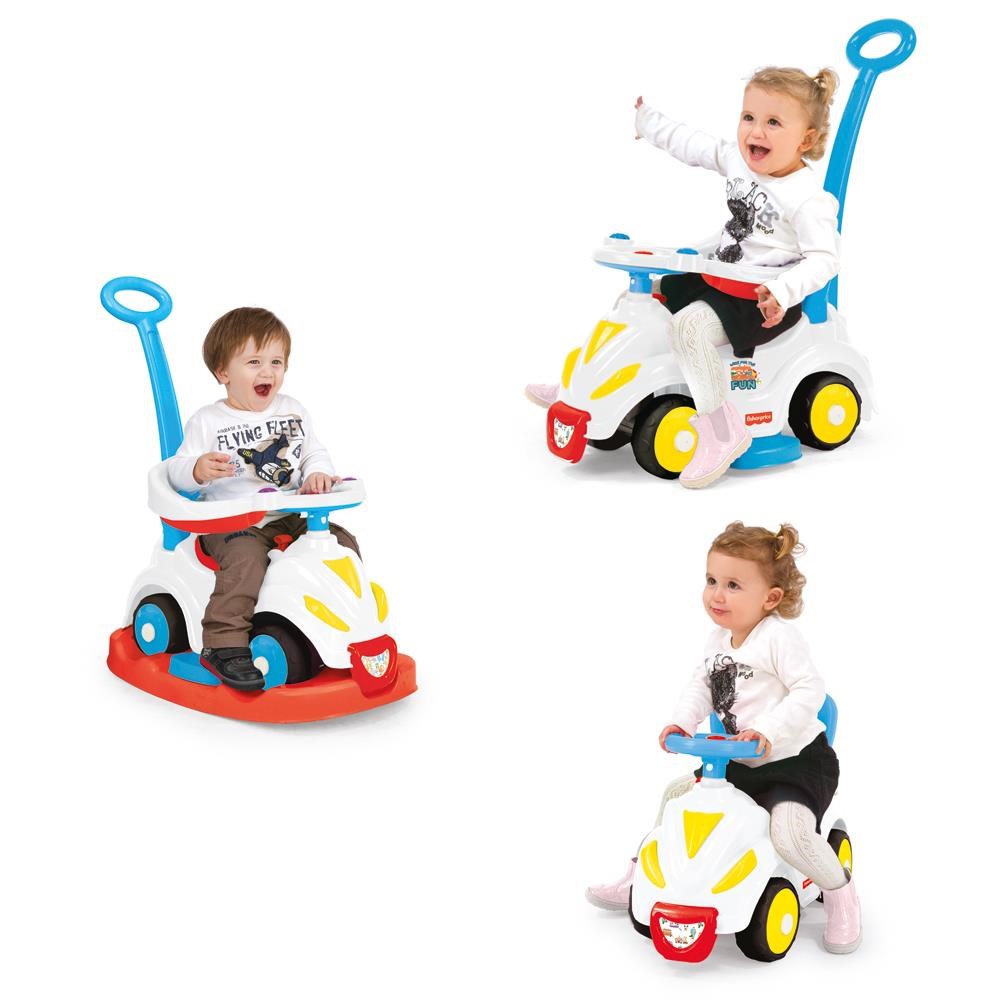 Dolu Fisher-Price Smile Araba 4Ü 1 Arada