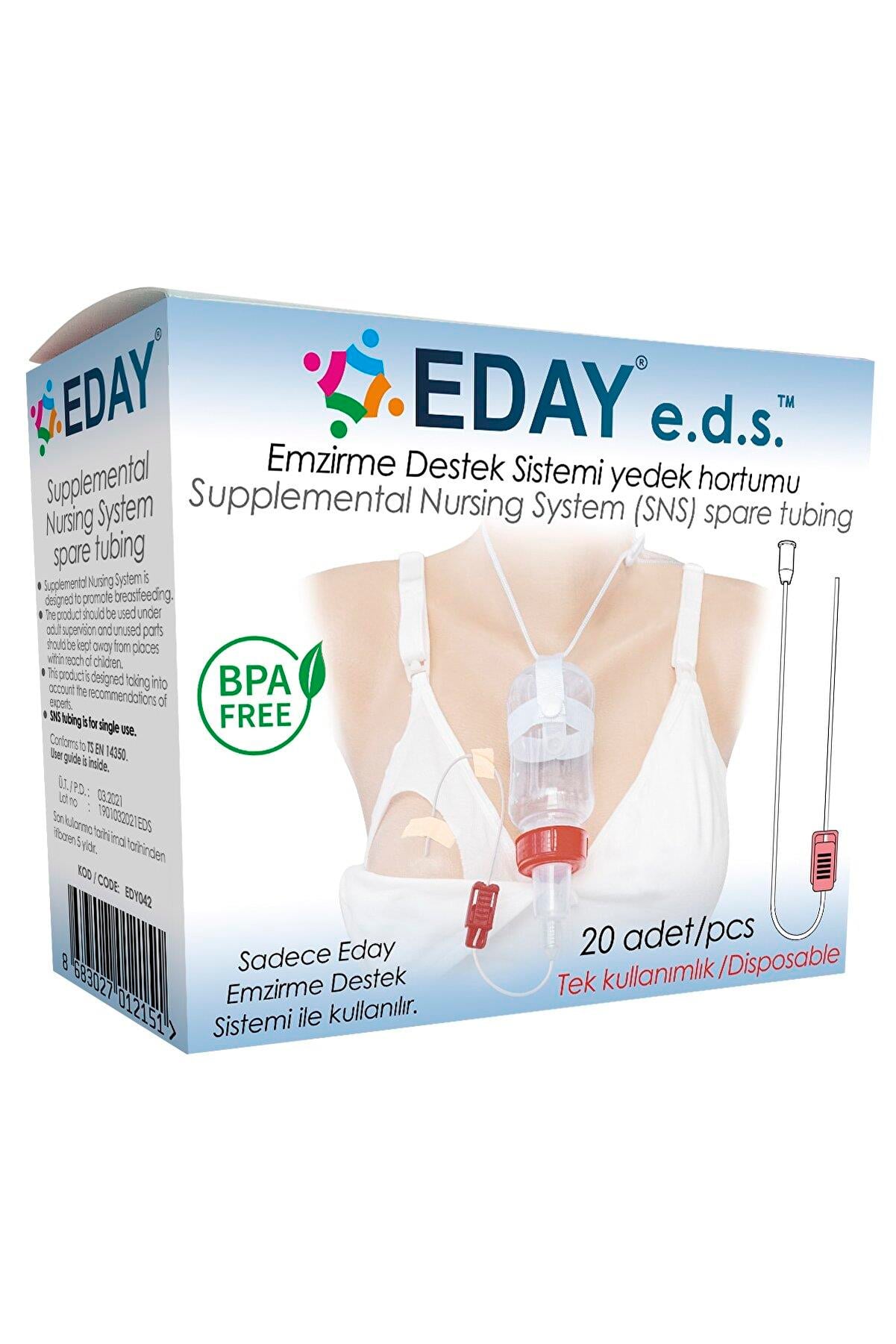 Eday Eds Emzirme Destek Sistemi Yedek Hortum (20 ADET)