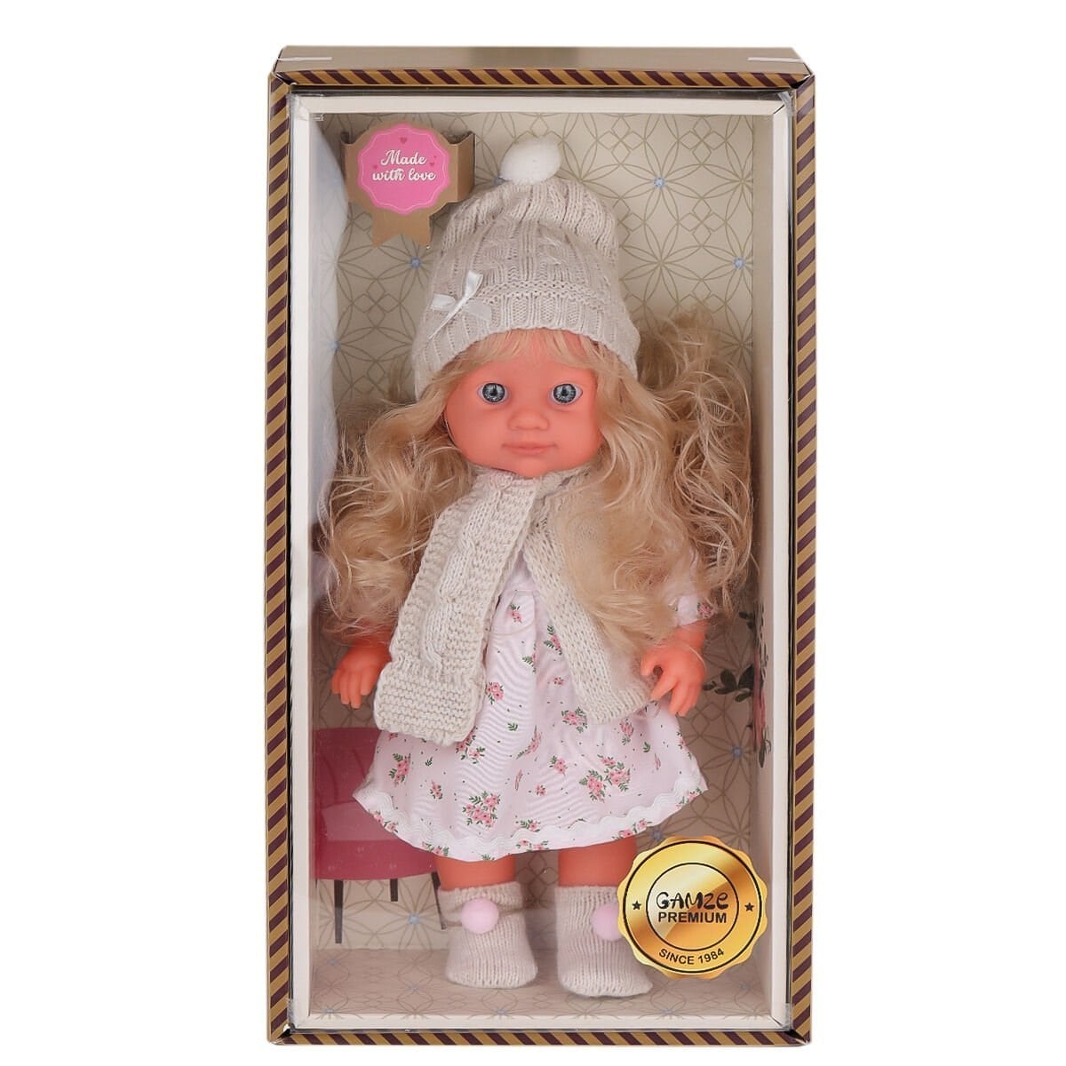 Gamze Oyuncak Lucia Girl Bebek Karma Renk