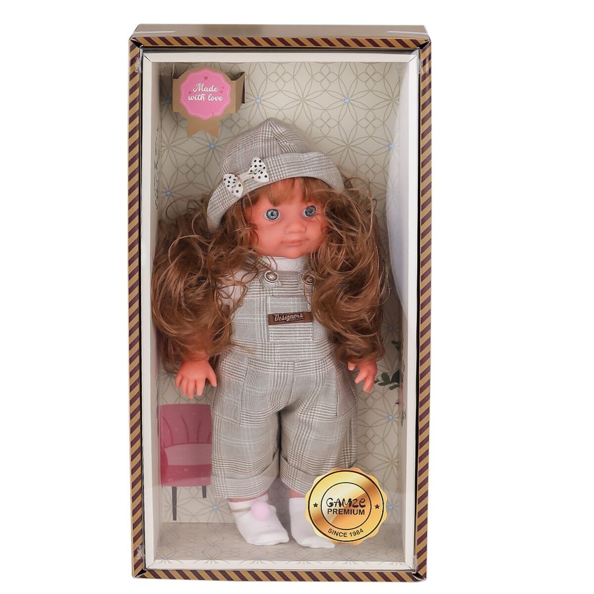 Gamze Oyuncak Lucia Girl Bebek Karma Renk