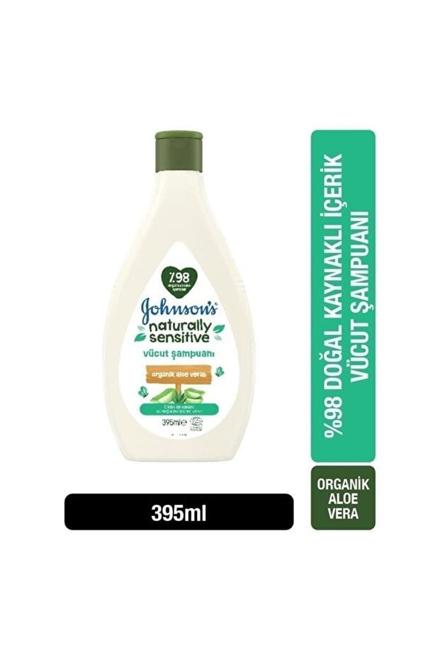 Johnsons Baby Johnsons Baby Naturally Sensitive Vücut Şampuanı 395 ml