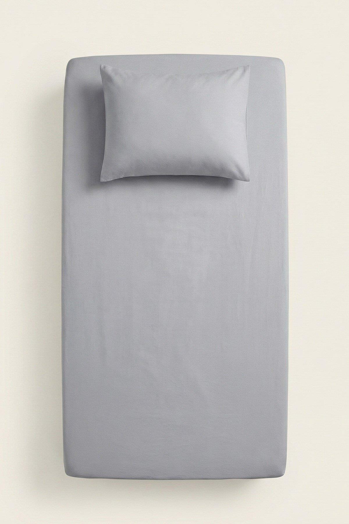 Kanz - Bebek Ranforce Lastikli Çarşaf Set(knz-004) 152.01.0268.Gri---------