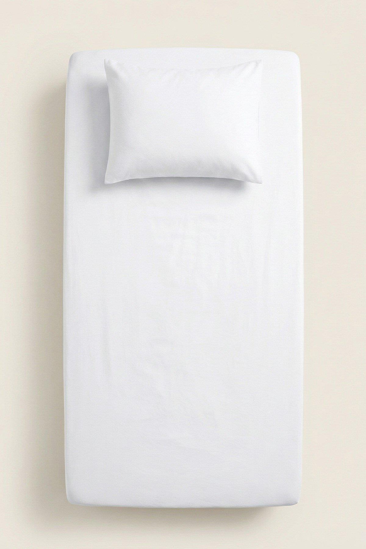 Kanz Lastikli Çarşaf Set 70*140 Beyaz