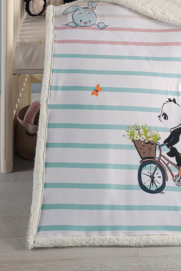 Kanz Polar Bebek Battaniye Örtüsü - Little Panda