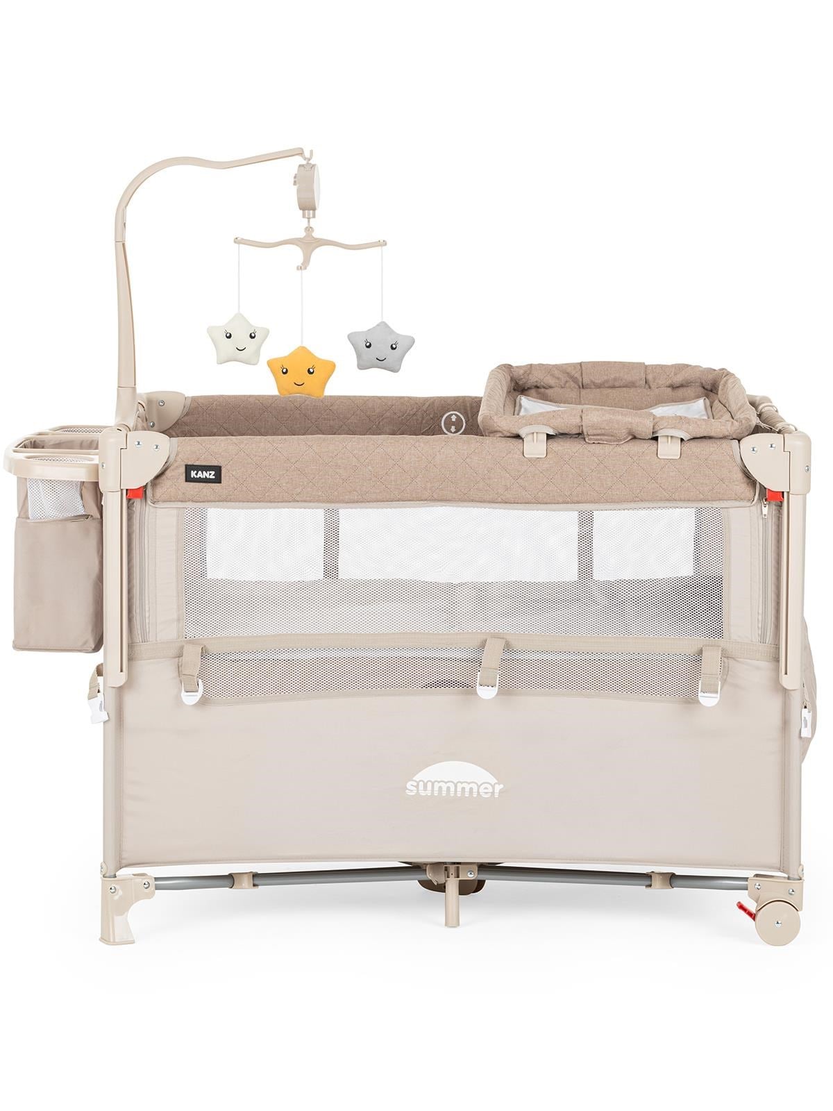 Kanz Summer Anne Yanı Sallanır 65*95 Park Yatak Bej