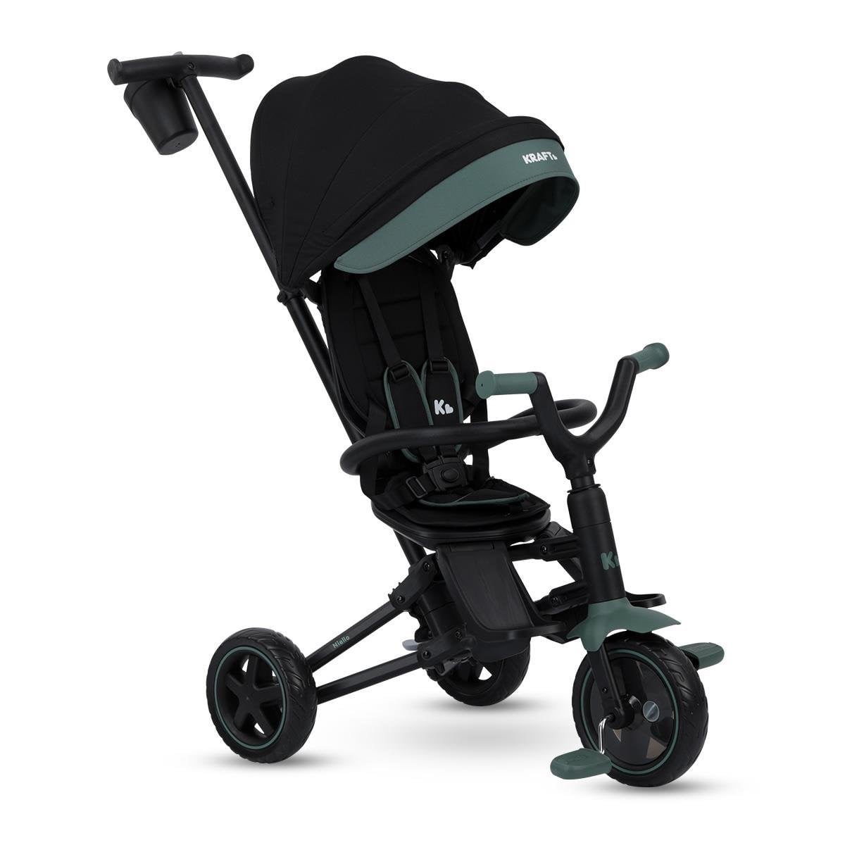 Kraft Nova Niello QPlay 6 in 1 Katlanır Bisiklet - Green
