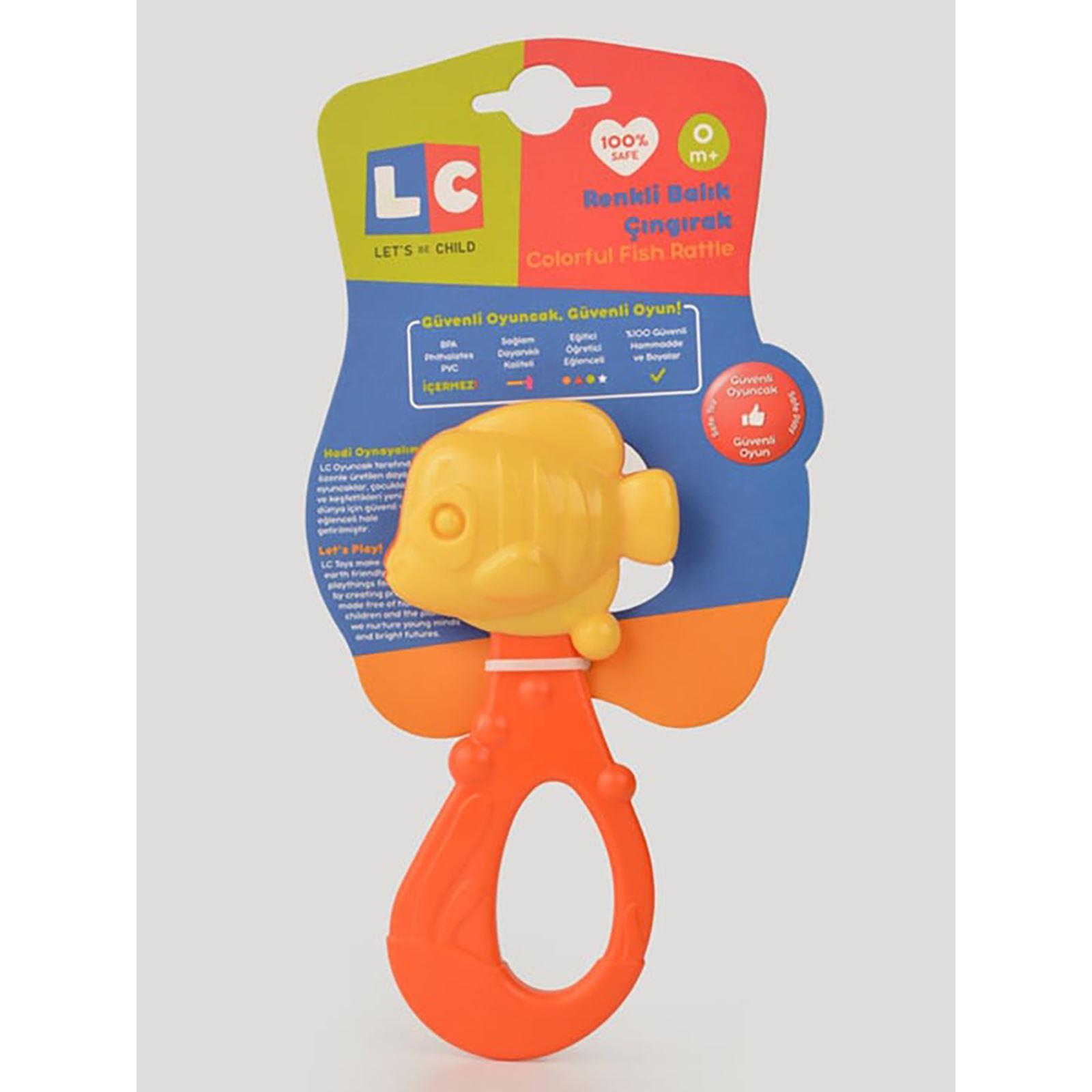 Lets Be Child LC Renkli Balık Çıngırak 0 m+ LC-30934