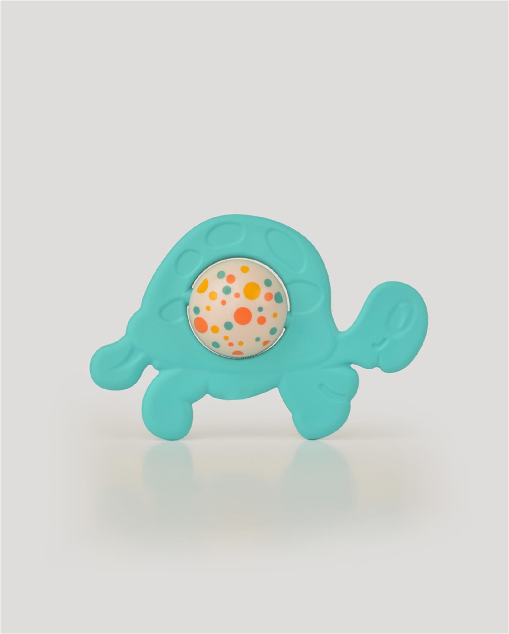 Let's Be Child LC Sevimli Kaplumbağa Diş Kaşıyıcı & Çıngırak 3 m+ LC-30862