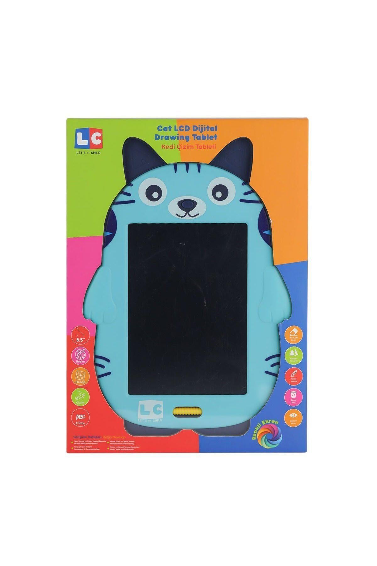 Let's Be Child Lc-31070 Kedi Çizim Tableti 8.5 Inç