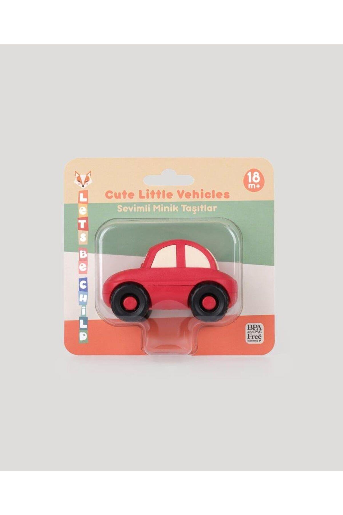 Lets be child LC Sevimli Minik Taşıtlar Araba-Kırmızı