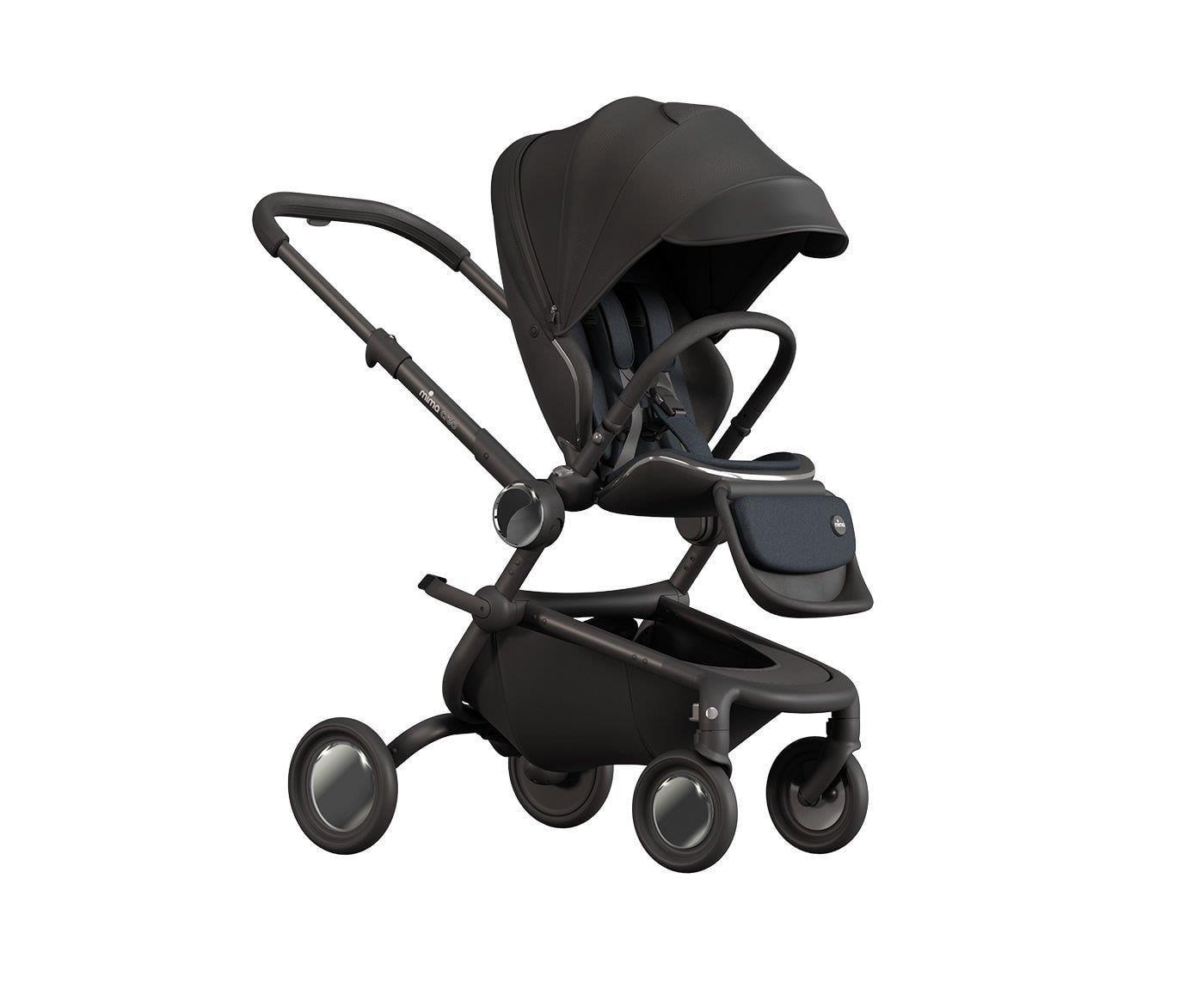 Mima Creo Travel Sistem Bebek Arabası Siyah ( Cross Fix i-size Ana Kucağı + Bardaklık Set + Adaptör ) Birlikte