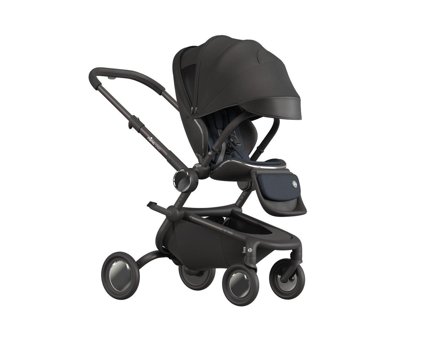 Mima Creo Travel Sistem Bebek Arabası Siyah ( Cross Fix i-size Ana Kucağı + Bardaklık Set + Adaptör ) Birlikte