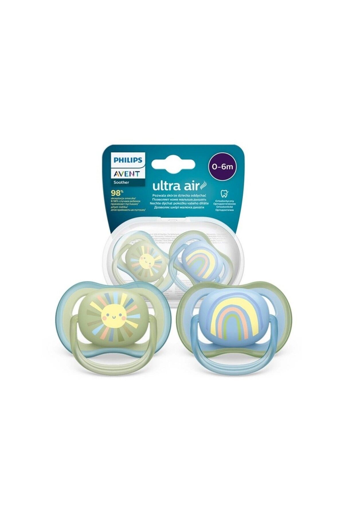 Philips Avent Ultra Air Emzik 0-6 Ay 2li Scf085/58