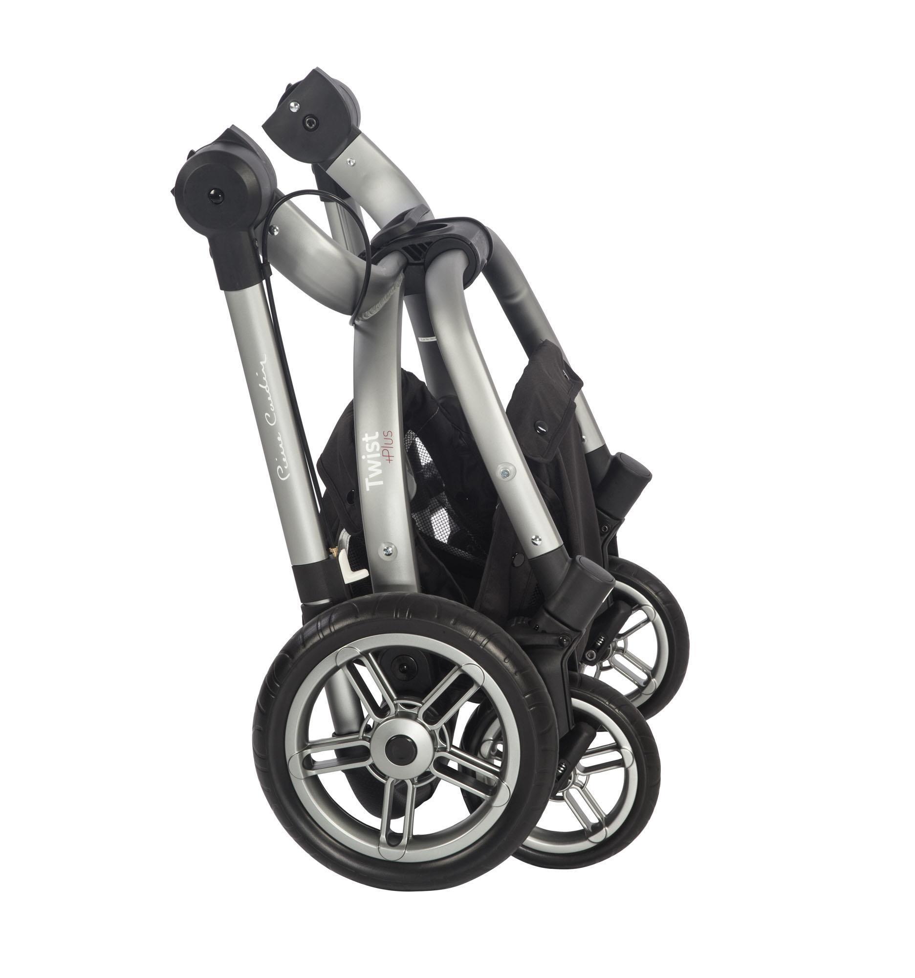 Pierre Cardin Twist +Plus Travel Sistem Bebek Arabası Siyah