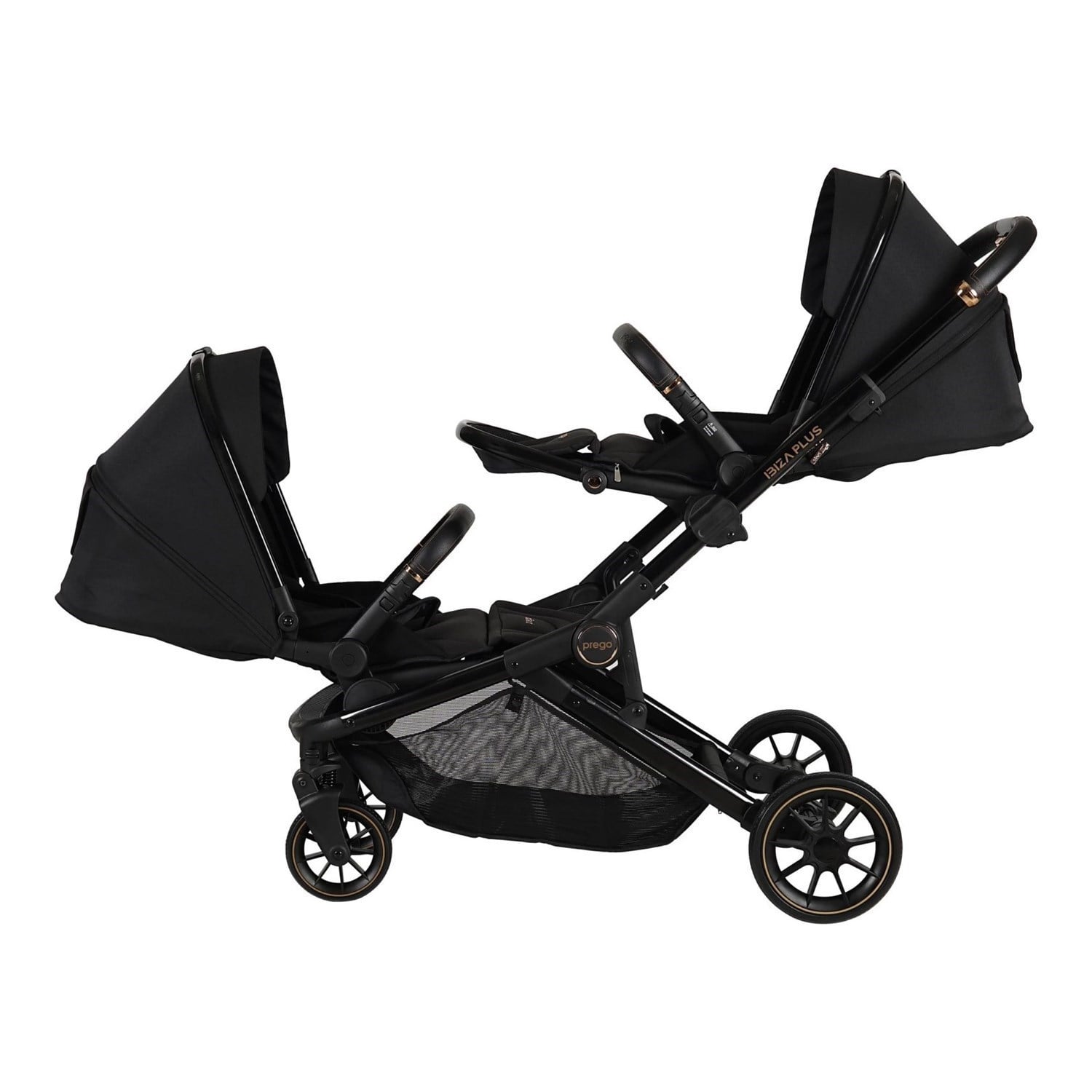 Prego İbiza Plus I-Size Travel Sistem Bebek Arabası 2420 Siyah ( Oto Koltukları Dahildir )