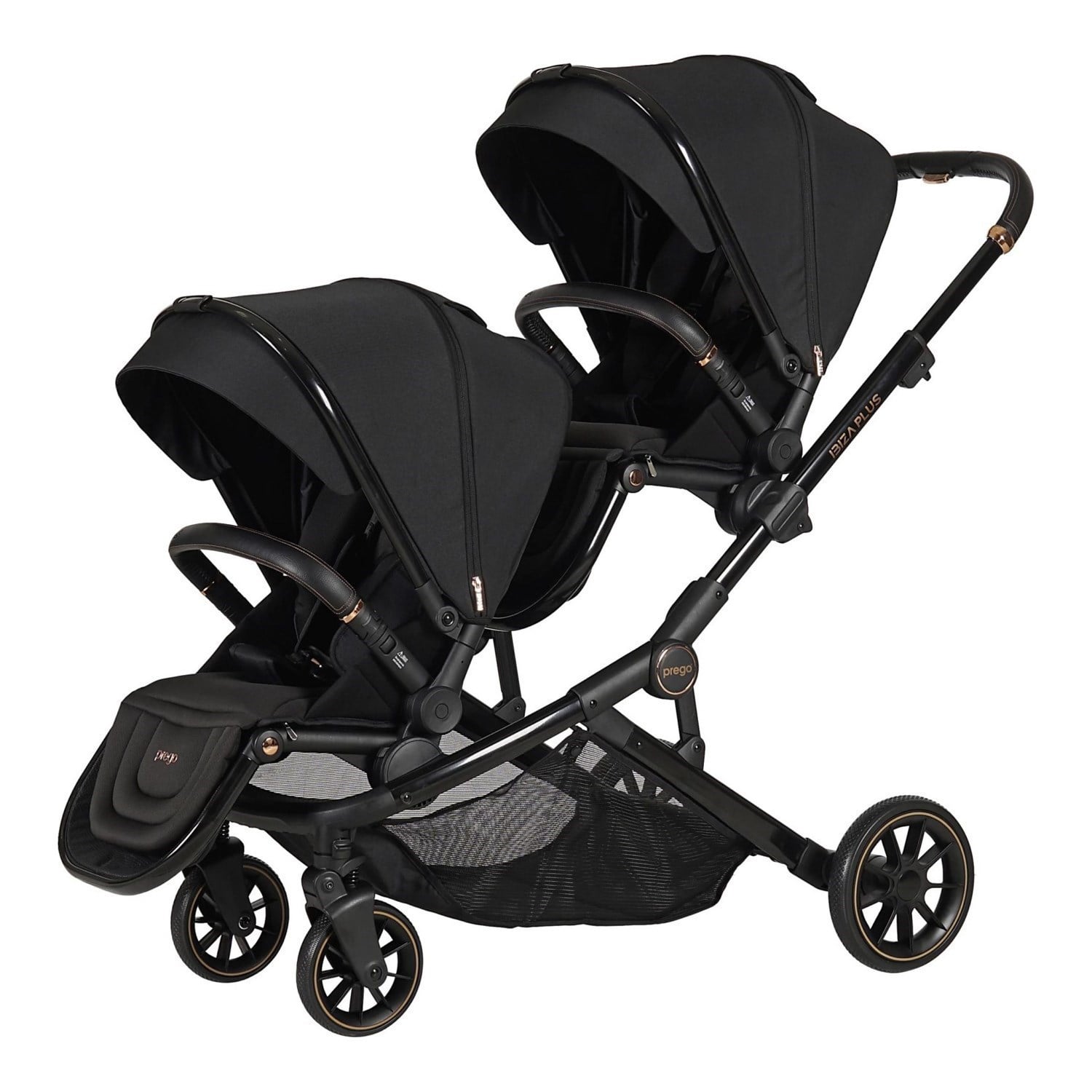 Prego İbiza Plus I-Size Travel Sistem Bebek Arabası 2420 Siyah ( Oto Koltukları Dahildir )