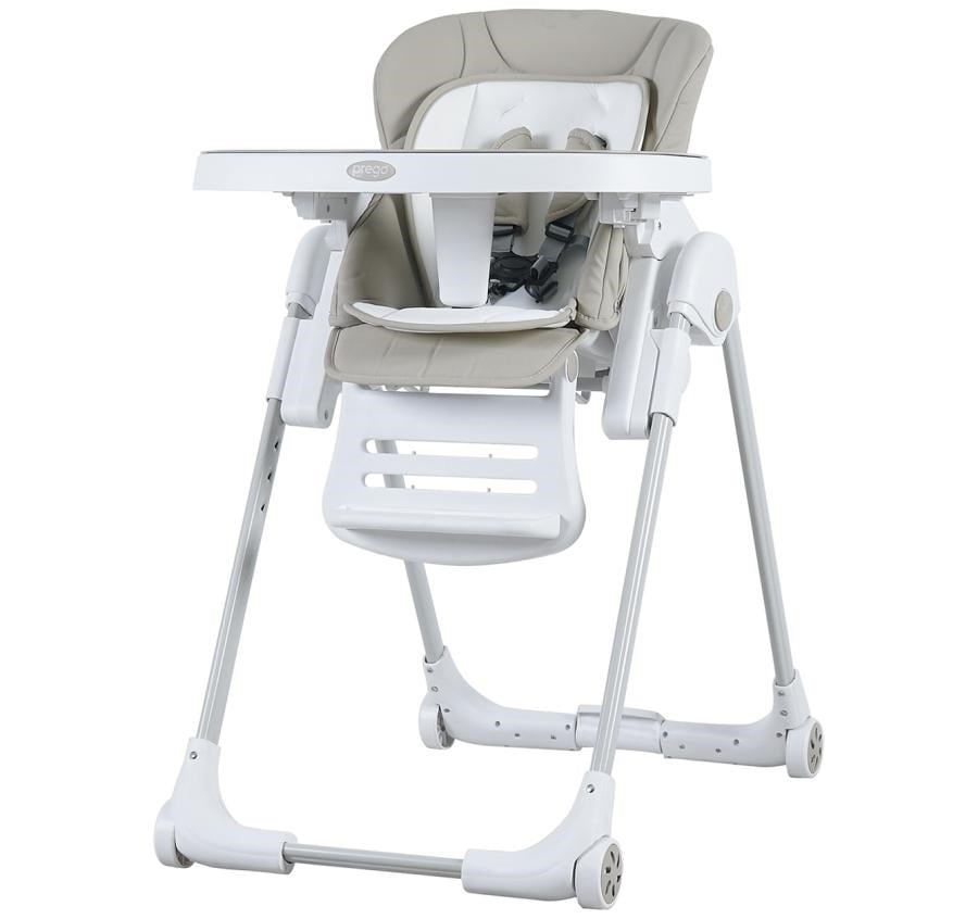 Prego Lucca Yatarlı Fonksiyonel Lüx Mama Sandalyesi 4024 Krem