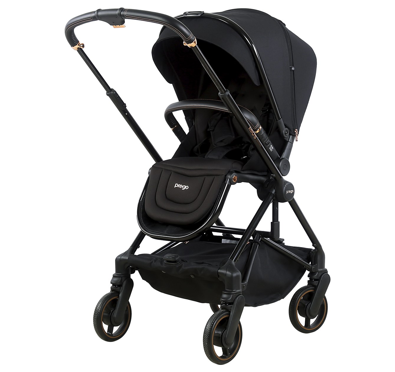 Prego Mios Premium İ-Size Travel Bebek Arabası Siyah 2415