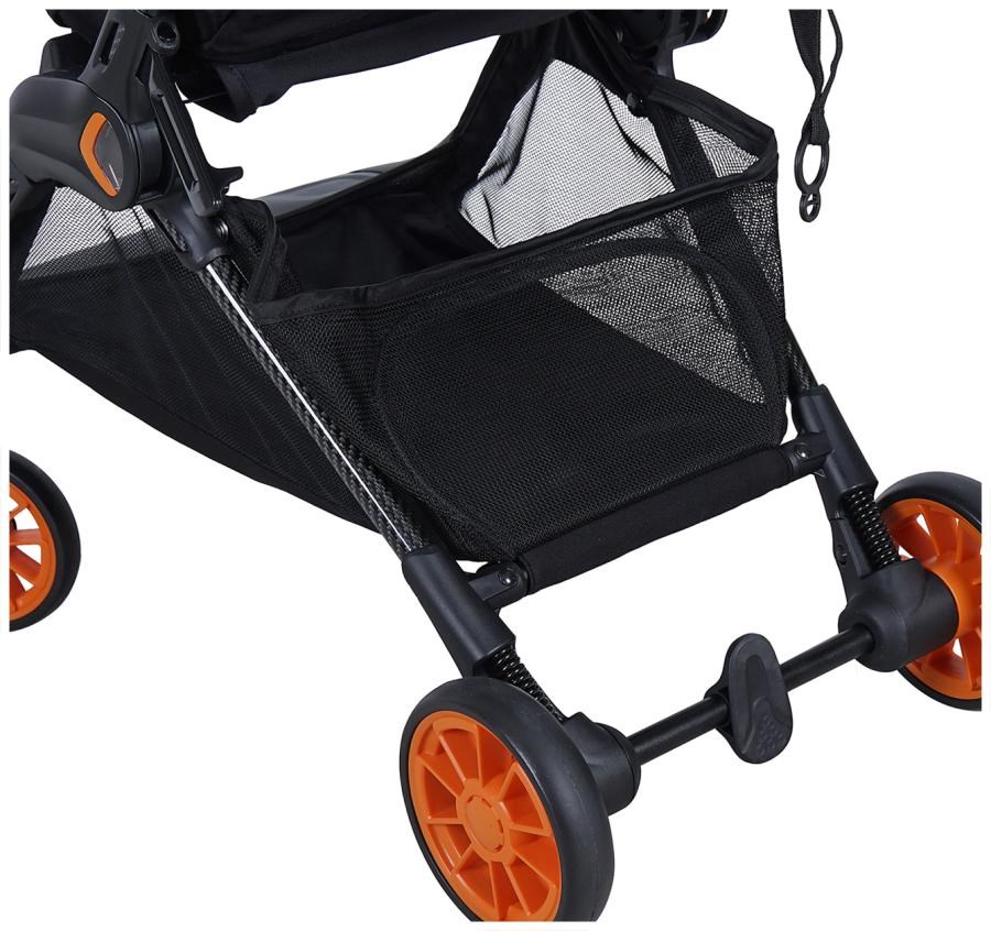 Prego Quark Katlanabilen Kabin Boy  Bebek Arabası 2224 Turuncu