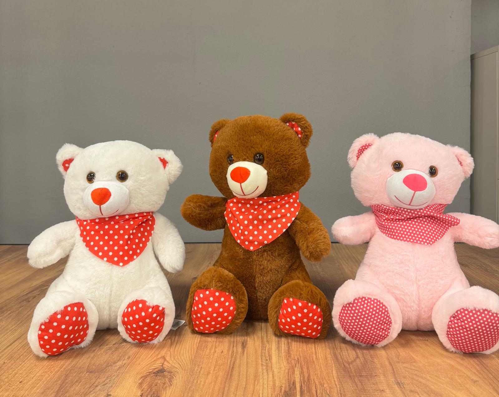 Pufu Toys 35 Cm Fularlı Ayıcık(60) 04058