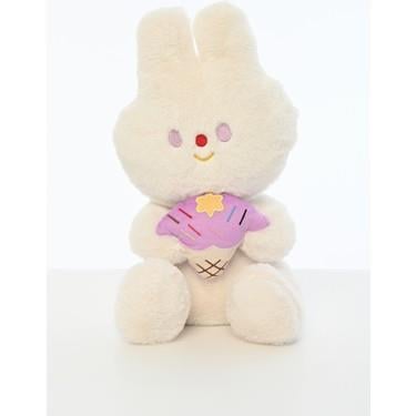 Pufu Toys Peluş 40 Cm Dondurmalı Tavşan 03014