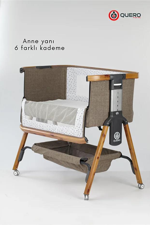 Quero Losa Anne Yani Katlanir Kademeli Beşik Kahve