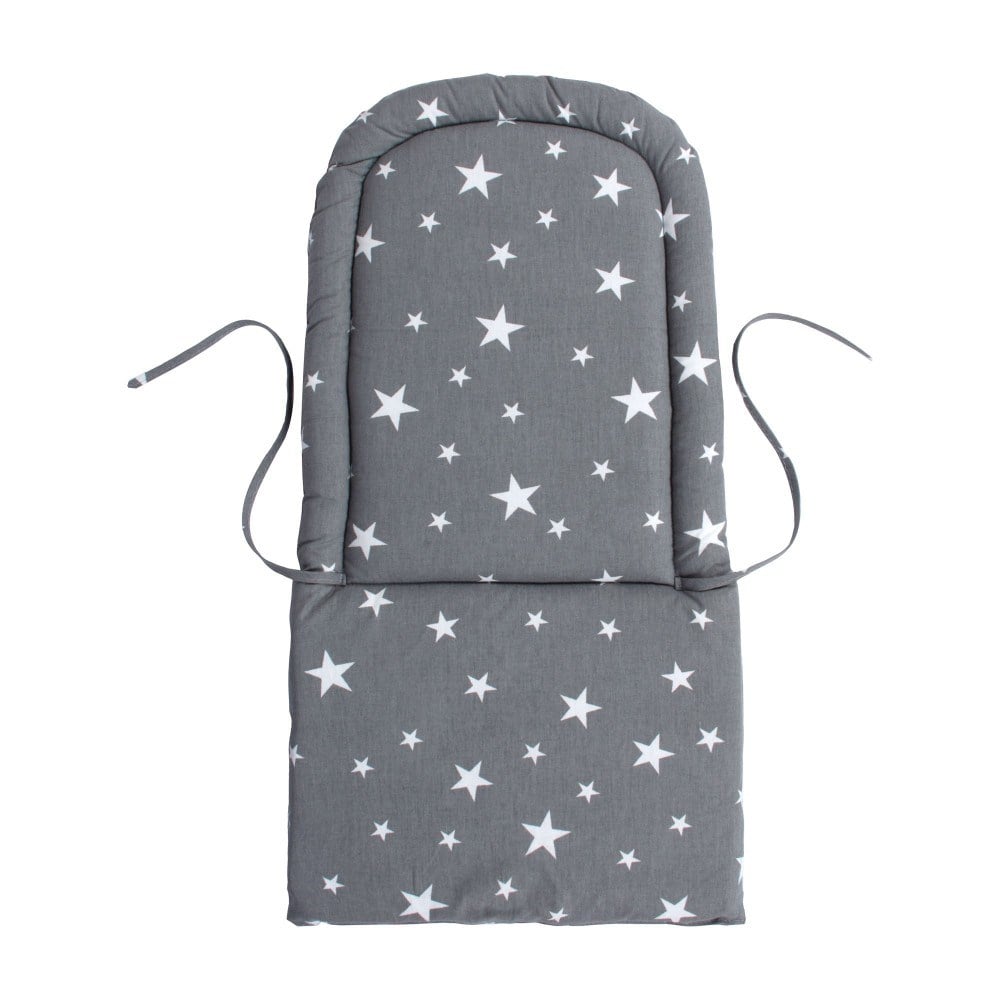 Sevi Bebe Eko Mama Sandalyesi Minderi - Gri Yıldız 157-13