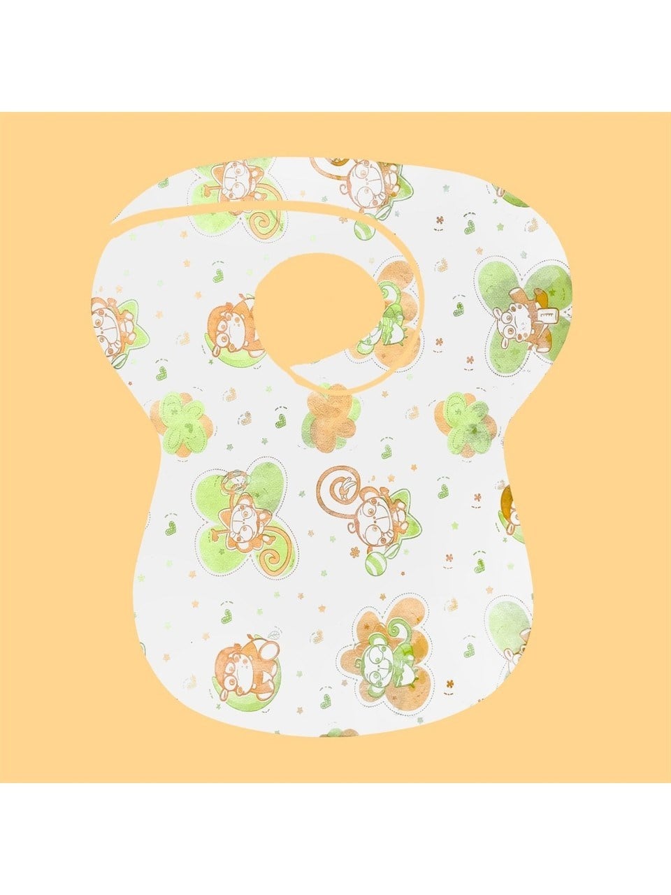 Sevi Bebe Kullan At Bağlamalı Mama Önlüğü (10 Adet) 263