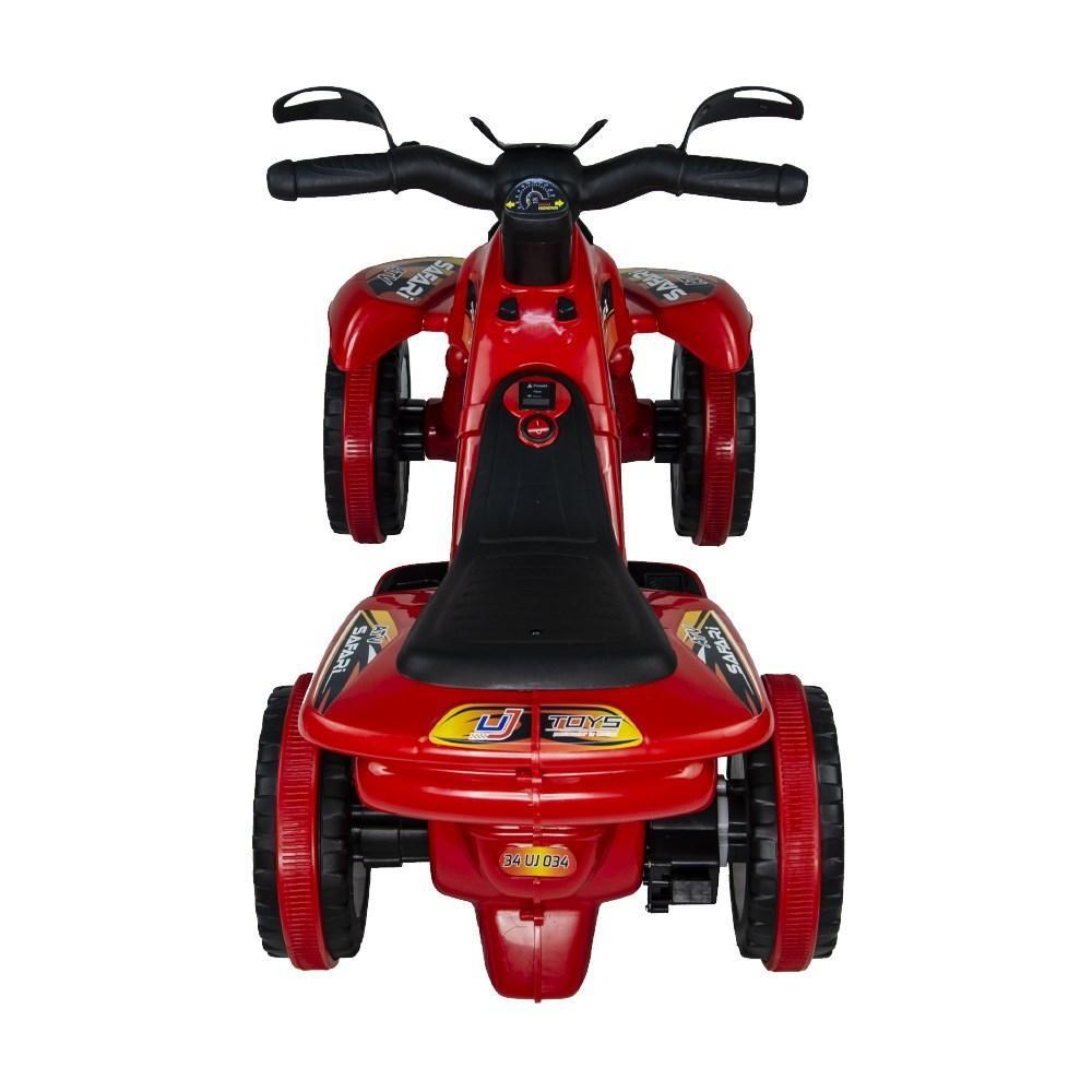 UJ Toys Safari 6V Akülü ATV Kırmızı