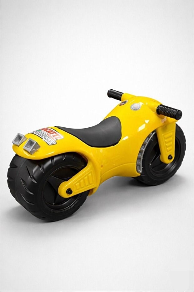 Vektör Oyuncak İlk Motorum Sarı