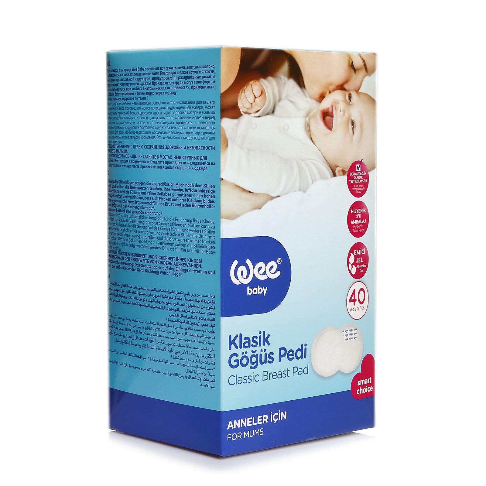 Wee Baby  Göğüs Pedi 40 Lı Kod:132