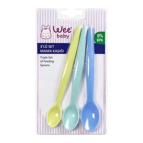 Wee Baby Baby Üçlü Set Mama Kaşığı