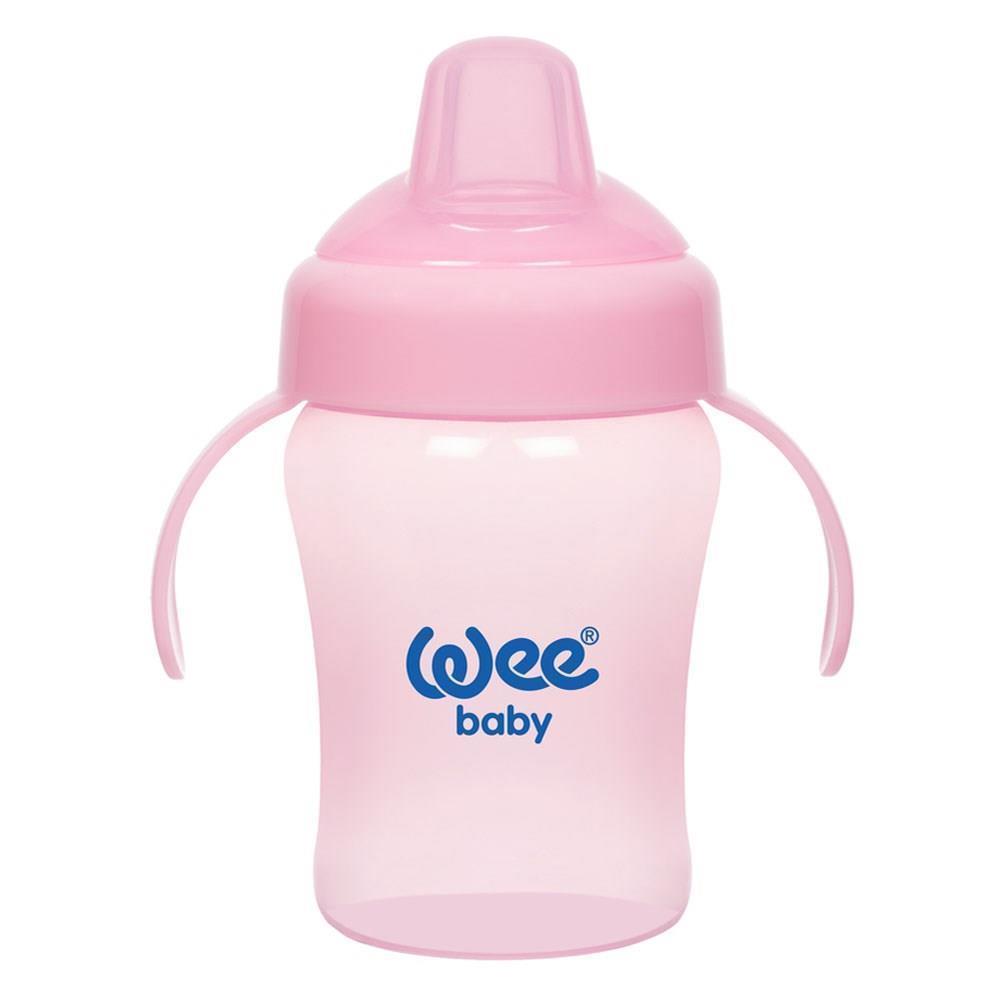 Wee Baby Colorful Akıtmaz Kulplu Bardak 240 Ml Bebek Karma Renk Kod775