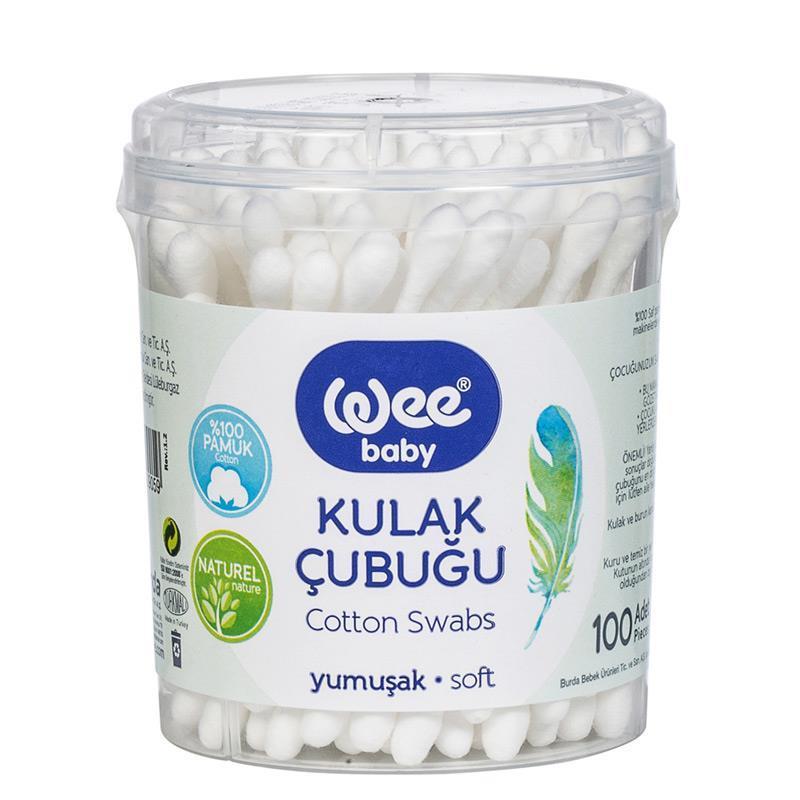 Wee Baby Pamuklu Kulak Çubuğu 100'lük