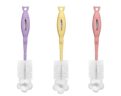 Wee Baby Süngerli Biberon Temizleme Seti Bebek Kod: 106 Karma Renk