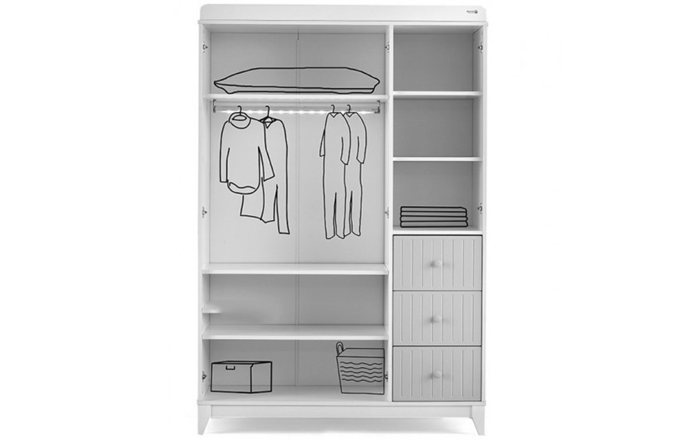 Aymini Nirvana - 3 Kapılı Dolap