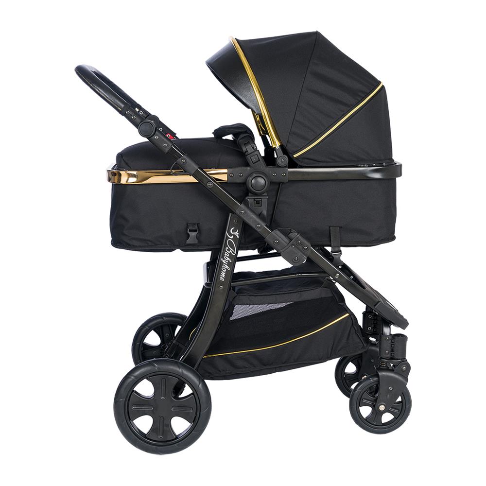 Baby Home 985 Rider Elit 6 İn 1 Çift Yönlü Travel Sistem Bebek Arabası - Siyah