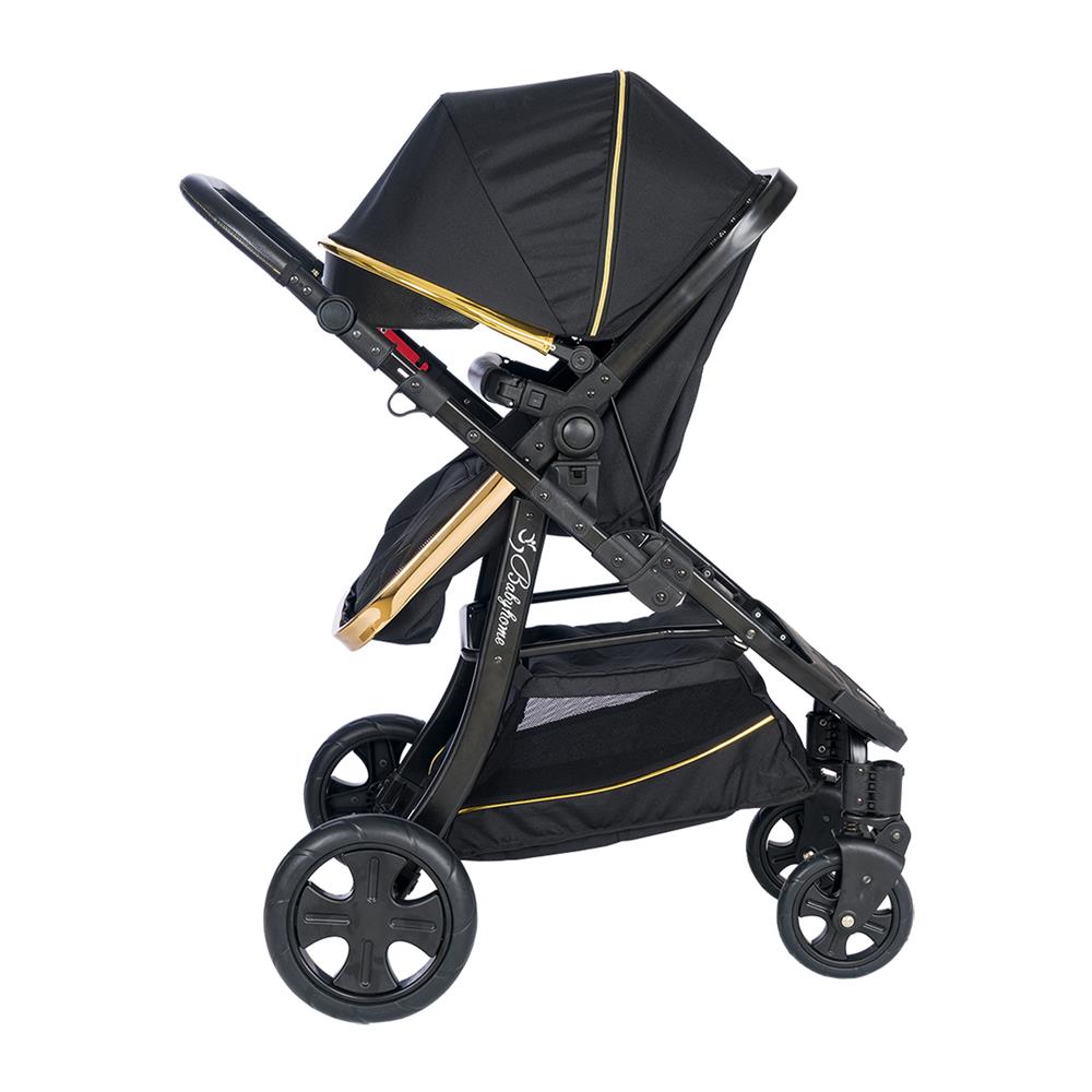 Baby Home 985 Rider Elit 6 İn 1 Çift Yönlü Travel Sistem Bebek Arabası - Siyah