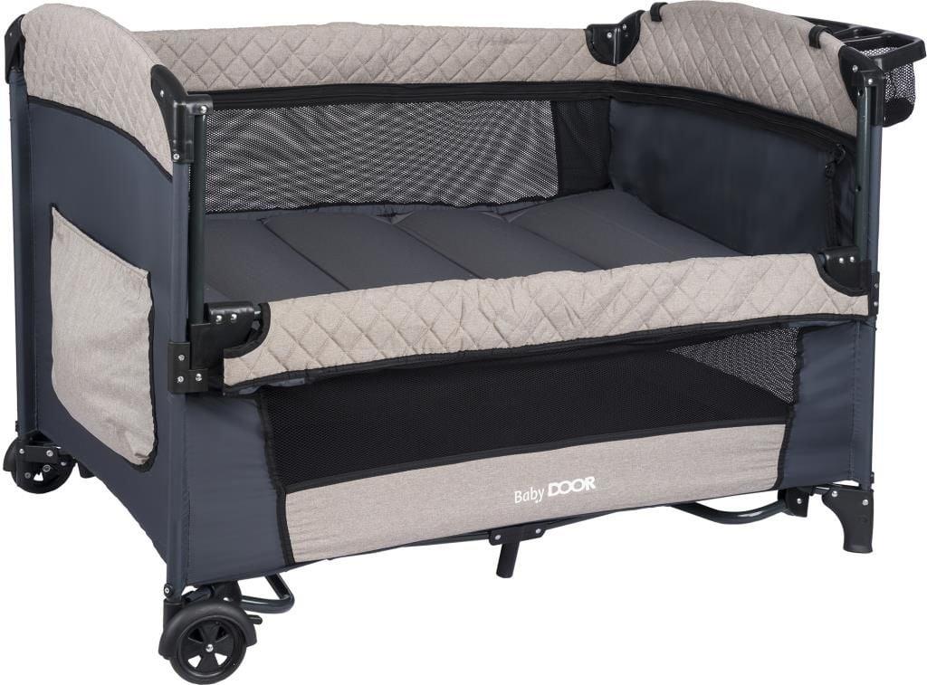 Babydoor Mia Comfort Anne Yanı Park Yatak Oyun Parkı 70x110 - Bej