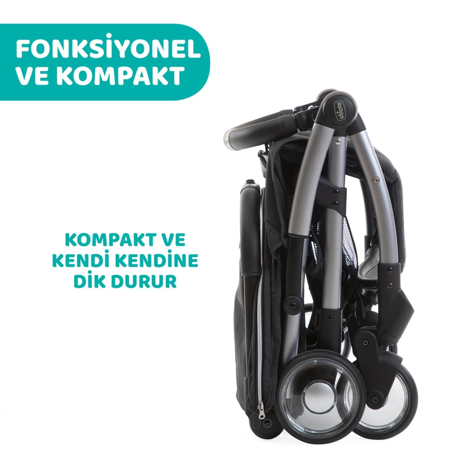 Chicco Goody Plus Bebek Arabası - Grey Mist