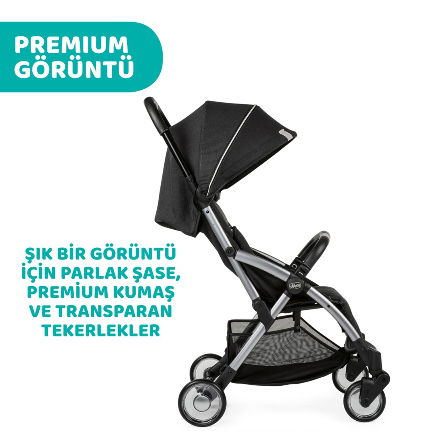 Chicco Goody Plus Bebek Arabası - Grey Mist