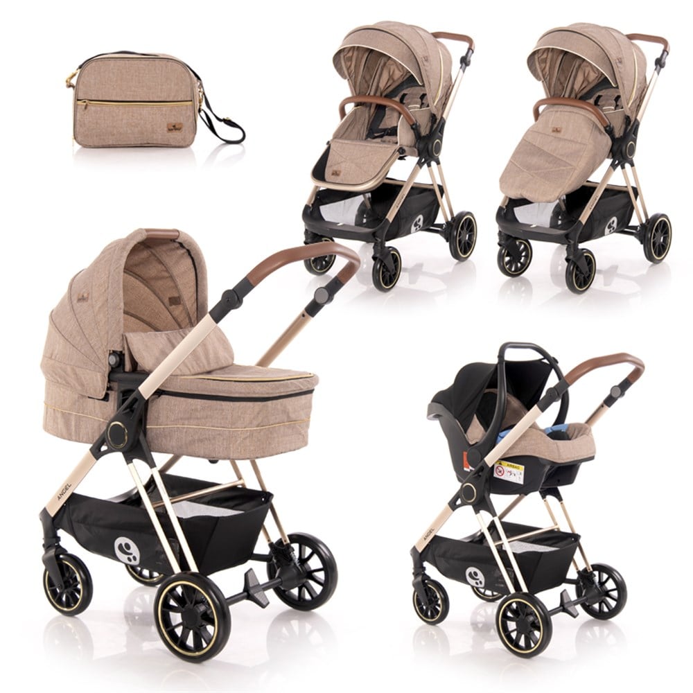 Lorelli Angel Travel Sistem Bebek Arabası – Bej