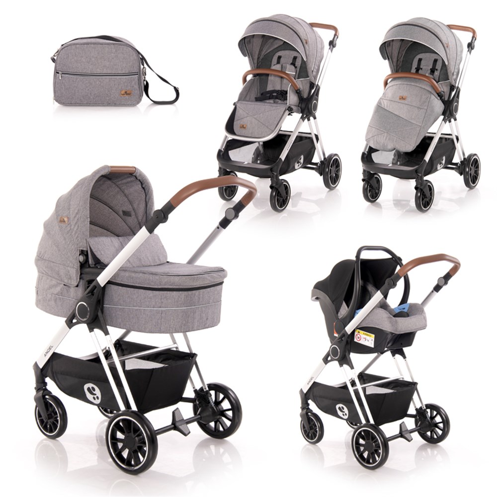 Lorelli Angel Travel Sistem Bebek Arabası – Gri