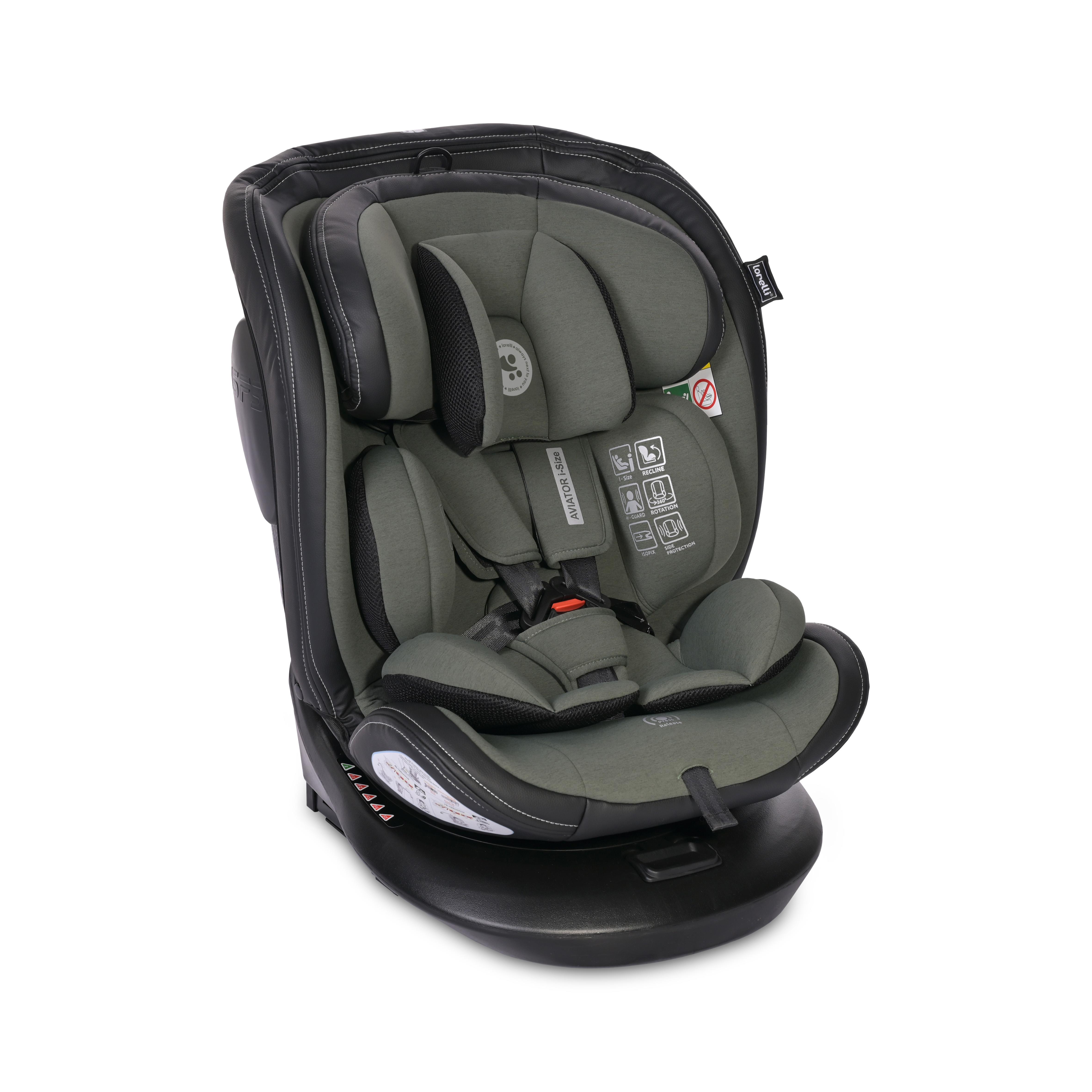 Lorelli Aviator 0-36 Kg İsofix Oto Koltuğu- Iceberg Green